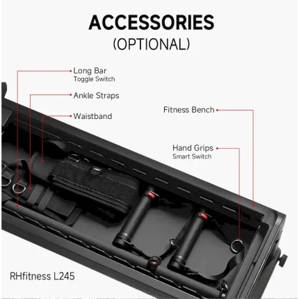 RH Adjustable Weight All-in-One Electric Gym Fitness Machine Aluminium Alloy for Home Hotel Bedroom Training Chest Back Exercise - Image 6