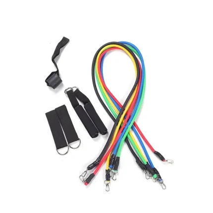 Fitness Exercise 11 Pcs Set Latex Resistance Bands Training Yoga Tubes Gym Equipment Set Resistance Bands - Image 3