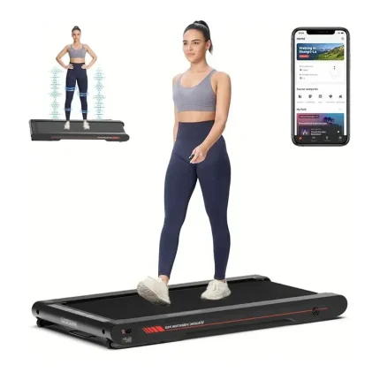 SPERAX P2 Portable ABS Vibration Walking Pad Electric Motorized Treadmill for Home Exercise LED Screen Without Heart Rate Test - Image 4