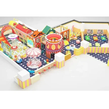 Business-Grade Indoor Playground Set Soft Play Equipment for Toddlers and Children Amusement Set - Image 6