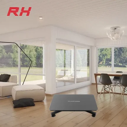 Latest Portable Aluminum Alloy Home Use Vertical Vibration Plate for Slimming and Aluminum Alloy Exercise - Image 3