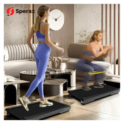 SPERAX P2 Portable ABS Vibration Walking Pad Electric Motorized Treadmill for Home Exercise LED Screen Without Heart Rate Test - Image 2