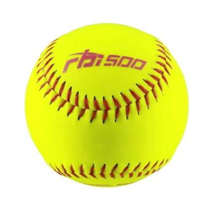12 Inch Official Size and Weight Split Leather PU Softball Fast pitch Game Softball - Image 5