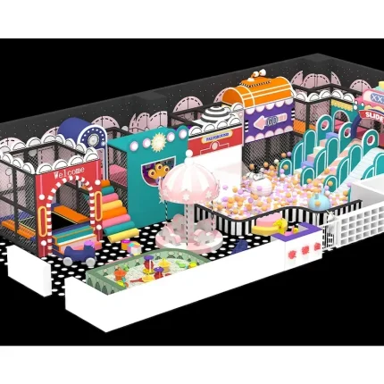 Business-Grade Indoor Playground Set Soft Play Equipment for Toddlers and Children Amusement Set - Image 3