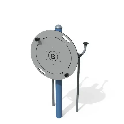 Hot Sale Galvanized Steel High-Strength Arm Lifting Gear Theme Parks Outdoor Fitness Equipment - Image 5