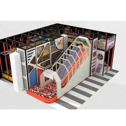 Business-Grade Indoor Playground Set Soft Play Equipment for Toddlers and Children Amusement Set - Image 4