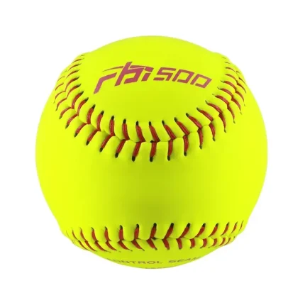 12 Inch Official Size and Weight Split Leather PU Softball Fast pitch Game Softball - Image 3
