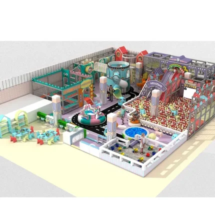 Business-Grade Indoor Playground Set Soft Play Equipment for Toddlers and Children Amusement Set - Image 3