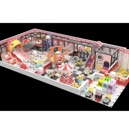 Business-Grade Indoor Playground Set Soft Play Equipment for Toddlers and Children Amusement Set - Image 6