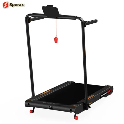 Portable Foldable Electric Treadmill with LED Screen and ABS Material for Home Walking - Image 3