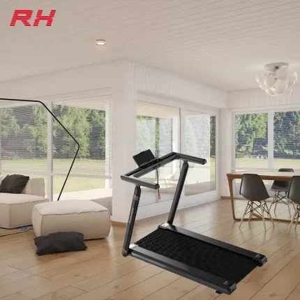 Adjustable Speed Electric Treadmill with LED Screen Home Gym Motorized Treadmill for Exercise Manual Folding Width Running Belt - Image 3