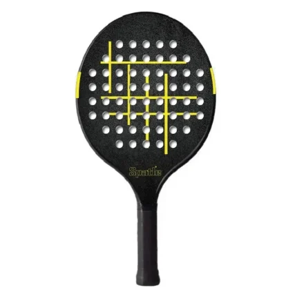 Trendy Carbon Glassfiber Platform Tennis Paddle Beach Racket for Outdoor Activities - Image 4
