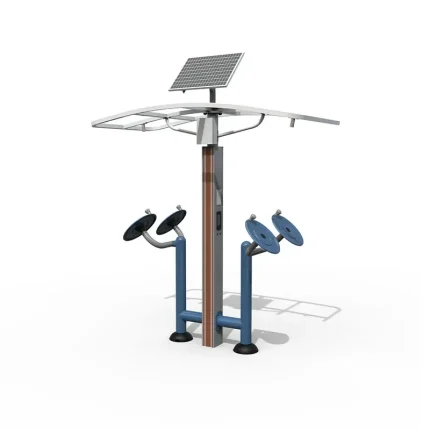 Smart Galvanized Steel Solar Photovoltaic Power Generation System Durable Outdoor Fitness Equipment - Image 6
