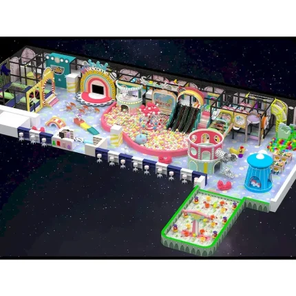 Business-Grade Indoor Playground Set Soft Play Equipment for Toddlers and Children Amusement Set - Image 4