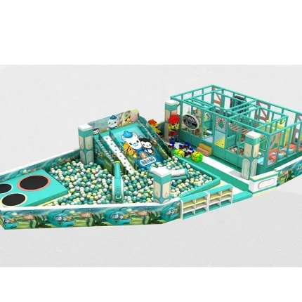 Business-Grade Indoor Playground Set Soft Play Equipment for Toddlers and Children Amusement Set - Image 3